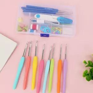 LW 뜨개질 바늘 53p 수예 코바늘 골무 케이스 풀세트코 코세트 질세트 질바늘 질패키지