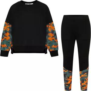 그레이스 카린 소녀 의류 스웨트셔츠 틴 걸스 패션 의상 스웨트 팬츠 레깅스 운동복 세트 사이즈 5-14