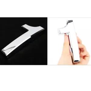 입체숫자 일 대 1 숫자판 은색 실버 호실번호 좌석 대기 테이블 사물함 넘버링 번호표 숫자 표시 간번호