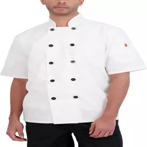 해피 셰프 남성 리액터 반팔 경량 코트