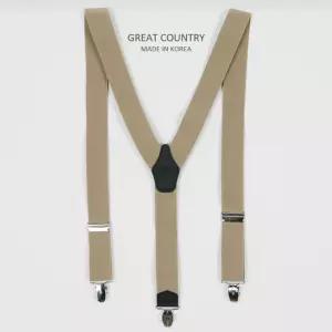 클래식 서스팬더 멜빵 베이지정장서스펜더 남성 허리띠 벨트 서스펜더 남자
