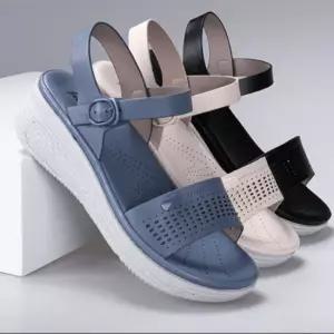 18375-7 여성 샌들 스트랩샌들 하이힐 슬리퍼 플랫 샌들5cm 여름 플랫 쪼리 슬리퍼샌들