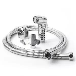 수압상승미니-스프레이건2m세트 변기 청소 샤워기건 샤워건 스프레이건 욕실