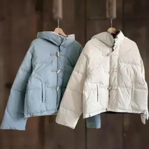 [신상오픈런]여성 광택 스트링 패딩 토글 버튼 떡볶이 자켓 (41992902)