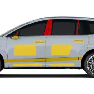 아이오닉9 PPF A필러 BC 보호필름PPF 자동차 지문방지 고투명 차량