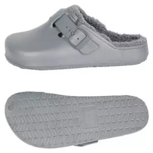 낫소 스티브 방한 슬리퍼 (그레이)편한 디자인 스포츠 운동 캐주얼 캐쥬얼 털슬리퍼 보온 겨울