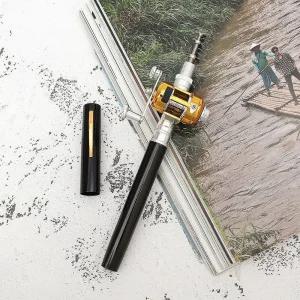 히트피싱 휴대용 미니낚싯대 입문 초보 펜낚시대세트 바다 민물 낚시대 도구 민물대 용품