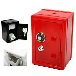 철재 스틸 캐비넷모양 비밀 열쇠 저금통)금고 모형 미니 가정용 캐비넷
