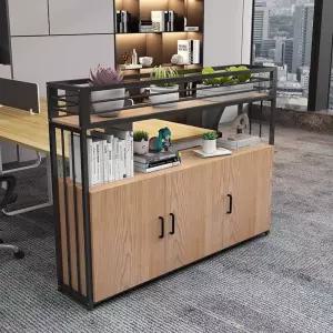 공간 분리 화분 철제 책장 가림막 사무실 레스토랑