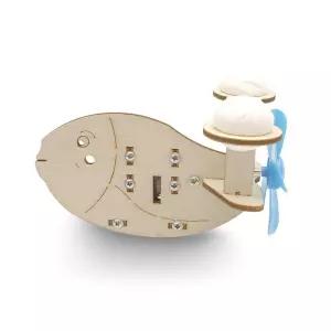 티처스 STEAM 부력으로 헤엄치는 태엽 물고기 5SET만들기 블럭 조립 블록 입체 키트 만들기