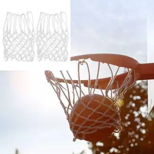 농구링망 세트 고급형 화이트 2개입링 골대링 링망