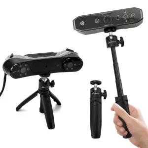 크리알리티 익스텐션 폴 삼각대 CR-스캔 오터/랩터 3D 스캐너용 미니 셀카봉 스탠드 손잡이 그립 핸드헬드