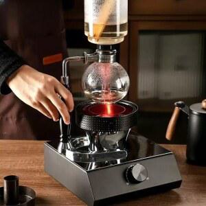 사이폰 히터에스프레서 광파오븐 히터 드립 블랙 추출 커피