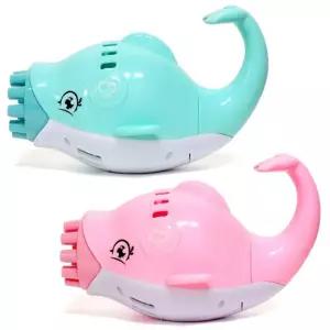 돌고래 다연발버블건 색상랜덤장난감 야외놀이 자동비눗방울 비누액 비눗건