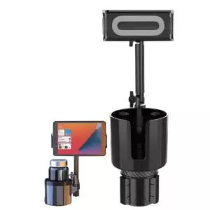 차량용 와이드 컵홀더 태블릿 거치대 멀티 각도조절자동차 용거치대 용휴대폰 용핸드폰 용스마트폰 용멀티