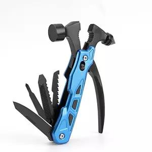 다용도 멀티 해머 비상 망치 펜치 드라이버 공구병따개 도망치 차량 용망치 탈출 안전 캠핑 등산 유리