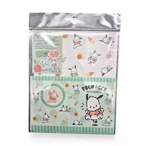 산리오 포차코 편지지세트 캐릭터 문구 메이드인재팬 1코구 일본 팬구 귀여운 코캐릭터