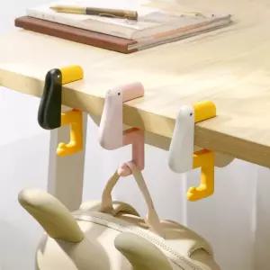 휴대용 오리 무타공 테이블 책상 가방 걸이 고정 후크 CC