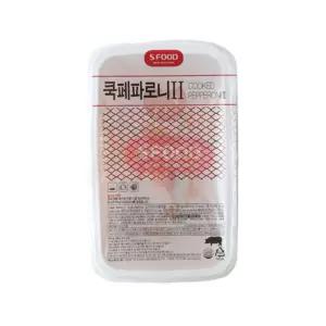 SFOOD 쿡페파로니 1kg 에쓰푸드 1팩 피자토핑 페퍼 아이스박스 무료페퍼 소시지 소세지 햄 토핑