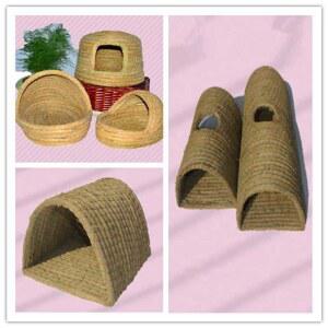 토끼굴 토끼집 하우스 토끼 둥지 사육장 다람쥐 꾸미기 실내 라탄