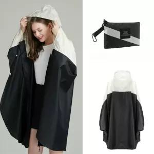 공용 라이더 우의 케이프형 비옷 레인코트 방수 남녀 빅사이즈우비 카룰빈