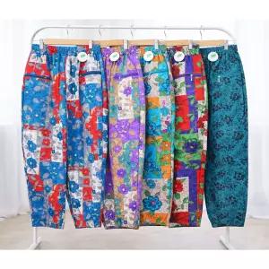 형제상회 할머니바지 할머니옷 여성 인조견 밴딩바지 엄마옷 요양원 촌캉스 몸빼 0003SS05C