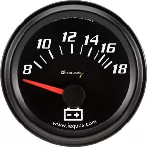 에쿠스 6268 2인치 전압계 검은색