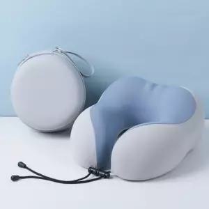 여행용 휴대용 메모리폼 목베개 차량용 기내용용목쿠션 비행기 말랑한 량용 차박 용베개