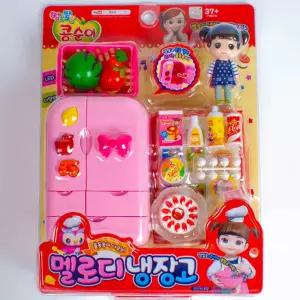 콩순이멜로디냉장고키친놀이 역할장난감 소꿉 어린이 주방