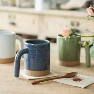 이천도자기 진 코끼리 머그 소형 1p도기잔 도자기잔 도자기컵 카페잔 커피잔 도자기 머그잔