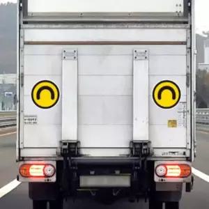 자동차 스티커 화물반사판 왕눈이량용스티커 량용 눈알 후부 테이프 트럭 택시