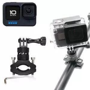 고프로10 호환 자전거 바이크 핸들 거치대 GOPRO10액션캠소품 부품 악세사리 서사리 보호 고거치대 마운트