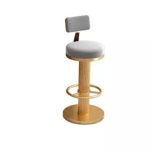 바체어 북유럽 홈바 바스툴 벨벳 의자 스툴 식탁 철제