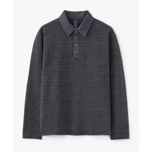 COFWI 헤이지 피그먼트 스트라이프 카라티 스모키 네이비 783189