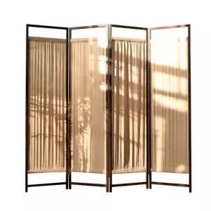 린넨 원목 파티션 라탄 카페 대나무 창고 식당 가벽