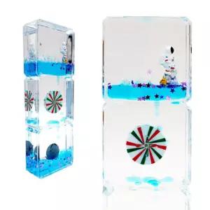 완제품-크리스탈 물시계-슬라이드 슬라이드