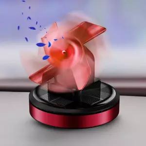 TKB 회전하는 바람개비 차량용 태양열 방향제 독특한 디퓨져용탈취제 자동차용 용방향제