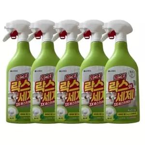 홈스타 락스와세제 3X 후레쉬 500ML 5개