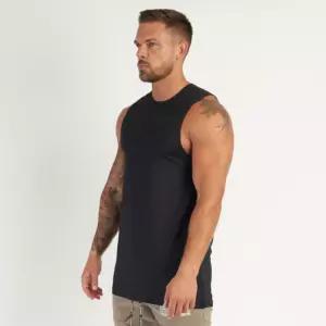 베이직 모던 무지 기본 데일리 민소매 나시 티셔츠남성 운동