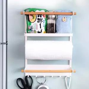 철제 FYD972G6 마그네틱 냉장고 사이드 자석 선반 벽걸이 수납