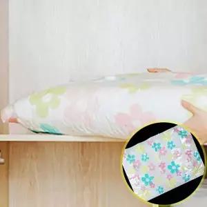 진공 GJD986X8 백 이불 압축 지퍼 팩 꽃무늬 이사물건보관 대형