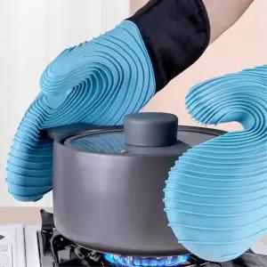 비타리토 실리콘 내열 오븐 장갑 1p 그린 주방 롱부엌 열차단 냄비 용품