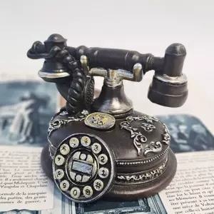 클래식 데코 소품 럭셔리 전화기 인테리어 장식 장식용 엔틱 앤틱