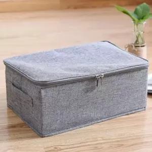 [생활] 모던 패브릭 소형 정리박스 1P 수납함 의류 정리 보관