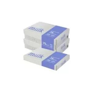 [문구/오피스] 한국제지 밀크 A3복사지 75g 250매 고급 복사용지 인쇄용지