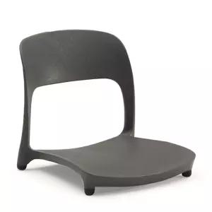 코비아 좌식의자-고정형-그레이어머니선물 엄마선 등받이 1인 1용 휴대용 고정형 편한