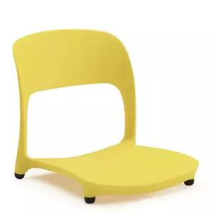 코비아 좌식의자-고정형-옐로우어머니선물 엄마선 등받이 1인 1용 휴대용 고정형 편한