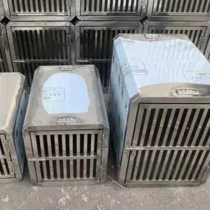 스텐 켄넬 중형견 강아지 케이지 이동장 이동식