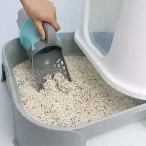 일체형 고양이 모래삽 배변 똥삽 봉투포함화장실 두부 묘래 모래