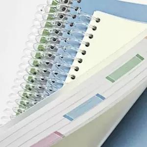 [문구/오피스] 스터디 플래너 스프링노트 중4호 색상 랜덤 학습 테마 메모 노트
